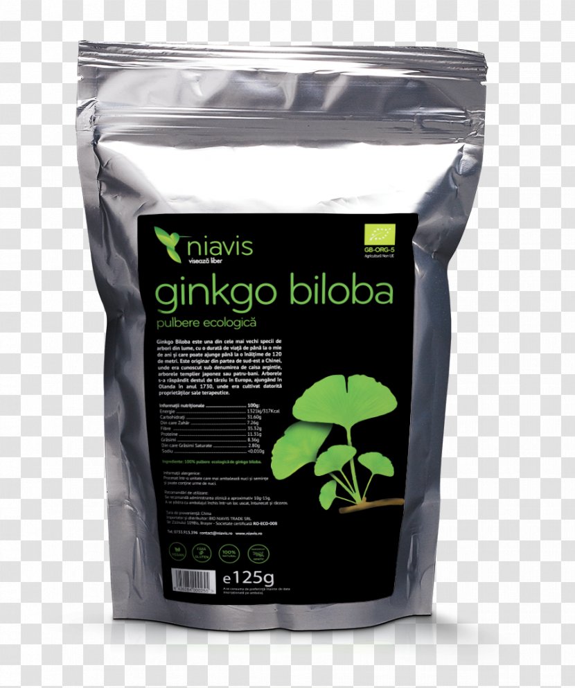 Organic Food Nectar Diet Sugar Substitute - Ginkgo-biloba Transparent PNG