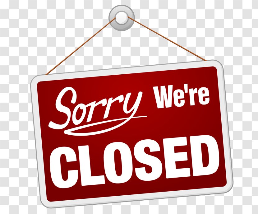Royalty-free - Sign - We Are Closed Transparent PNG