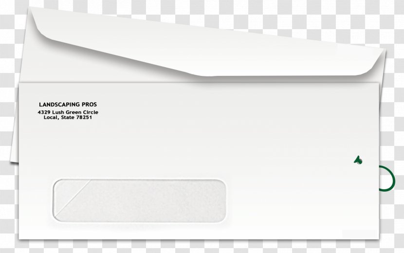 Paper Rectangle - Envelope Design Transparent PNG