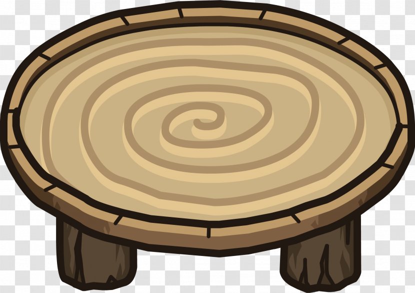 Table Clip Art Club Penguin Wood Furniture - Wiki Transparent PNG
