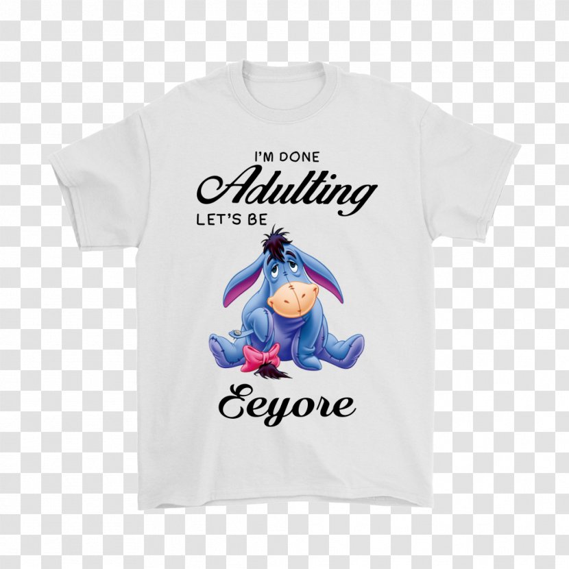 T-shirt Hoodie Eeyore Sleeve Transparent PNG