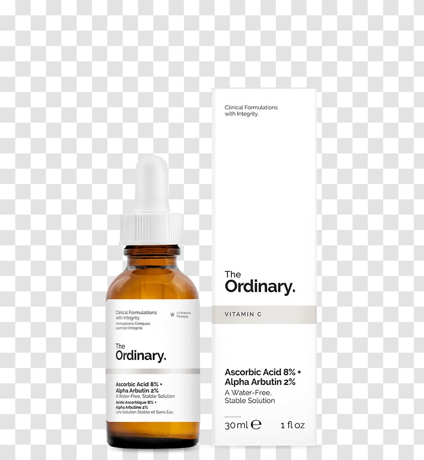 The Ordinary. 100% Plant-Derived Squalane Skin Care Granactive Retinoid 2% In Retinol - Ordinary 100 Plantderived - Alpha Arbutin Transparent PNG