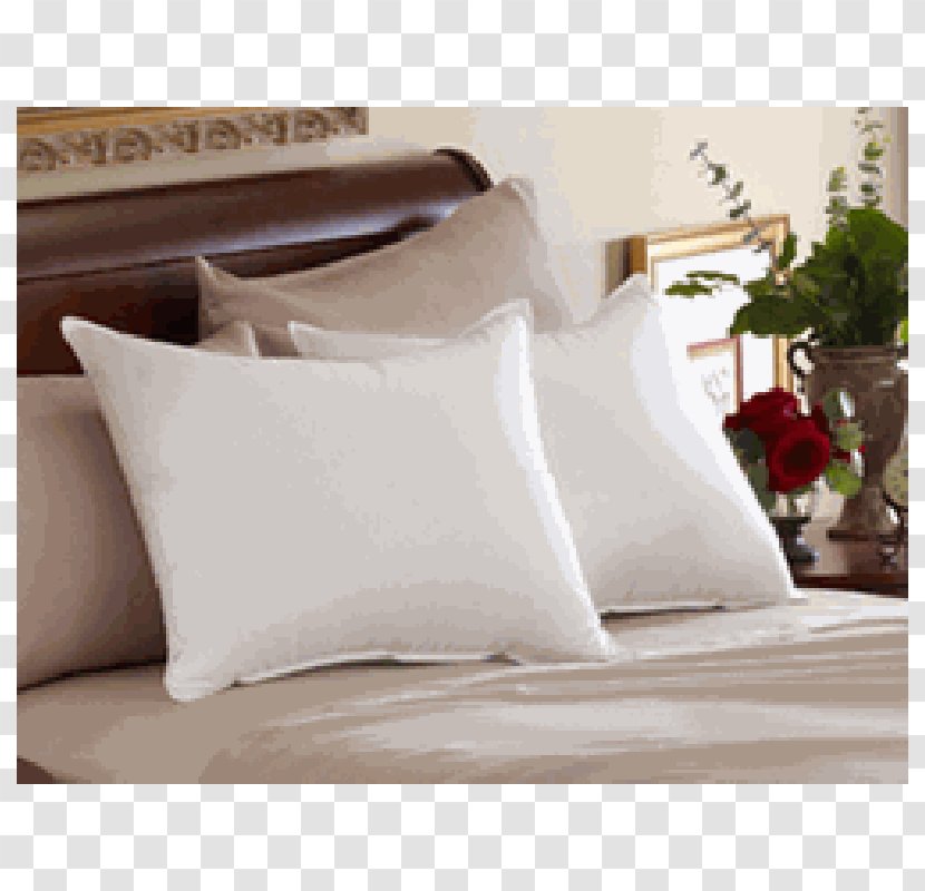 Bed Sheets Cushion Pillow Down Feather Pacific Coast Company - Living Room - Goose Pillows Transparent PNG