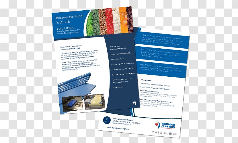 Advertising Brochure - Microsoft Azure - Blue Transparent PNG