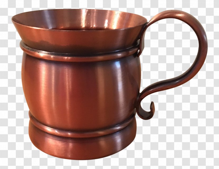 Jug Mug Copper Table-glass - Tableware Transparent PNG