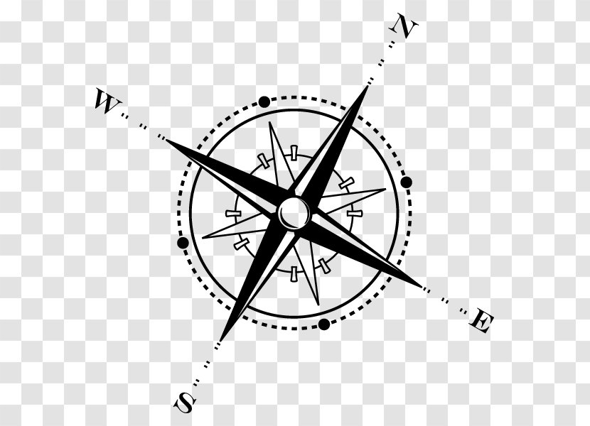 Compass Clip Art - Bicycle Part - Compas Transparent PNG