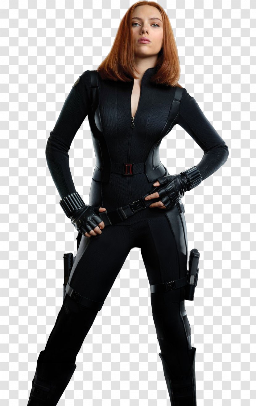 Scarlett Johansson Black Widow Marvel Avengers Assemble Wanda Maximoff Captain America - Tree Transparent PNG