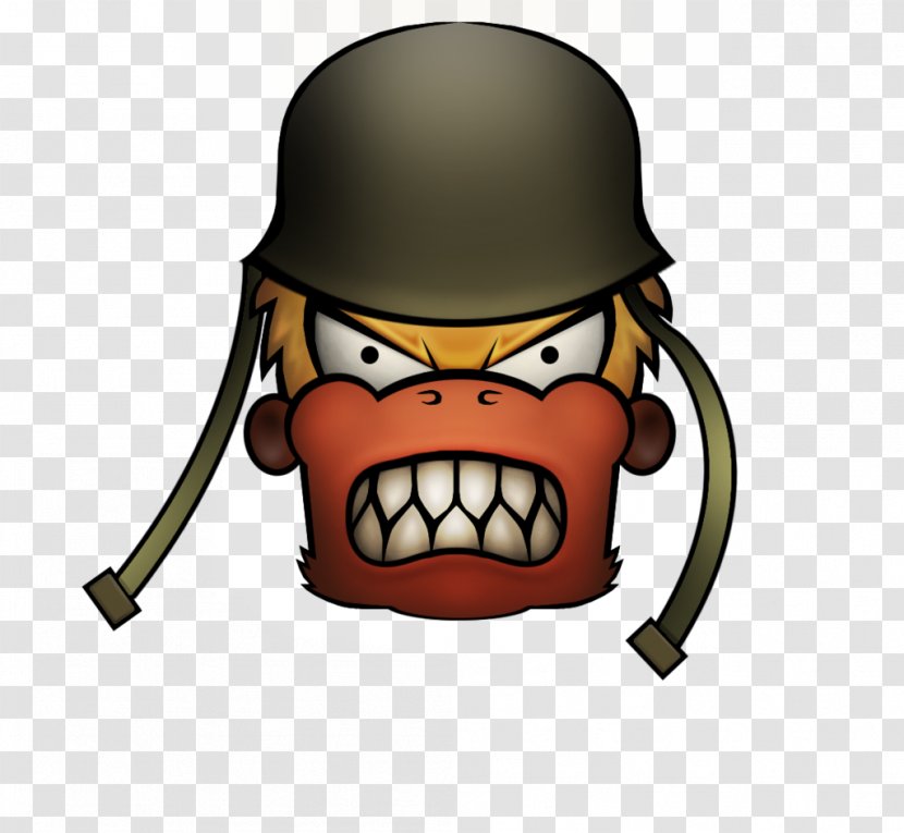 Cartoon Helmet Character - Headgear Transparent PNG