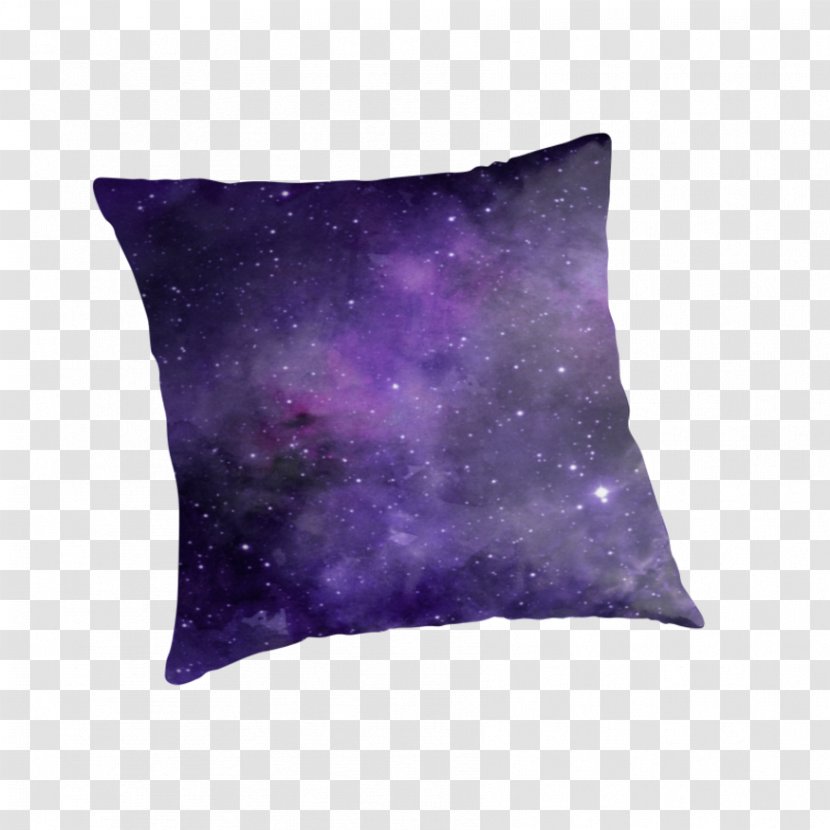 Throw Pillows Cushion Violet Lilac - Pillow - Purple Watercolor Transparent PNG