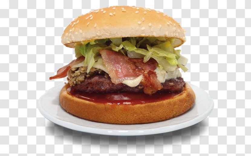Buffalo Burger Hamburger Cheeseburger Whopper Breakfast Sandwich - Junk Food Transparent PNG