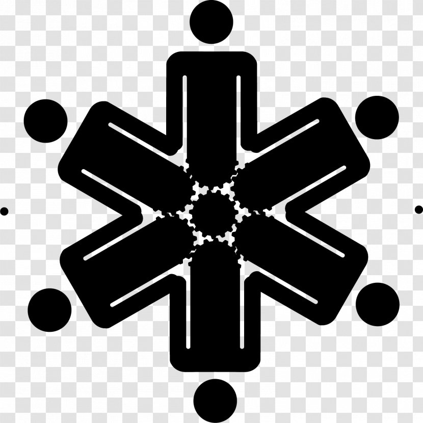 Christmas Ornament Snowflake Day Tree Holiday - Cross - Symmetry Transparent PNG