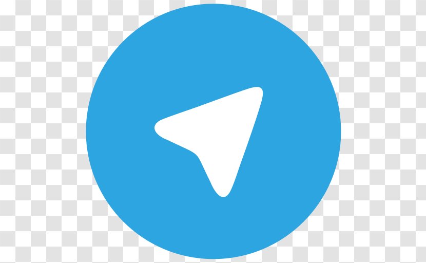 Telegram Logo - Sticker - Blue Transparent PNG