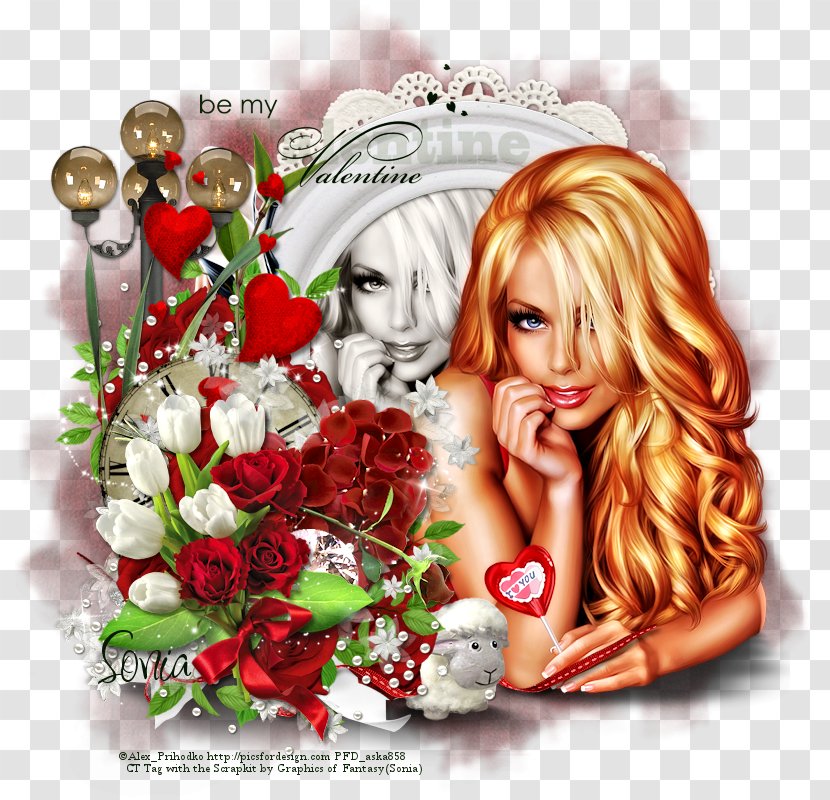 Garden Roses Floral Design Cut Flowers Christmas Ornament - Rose Transparent PNG