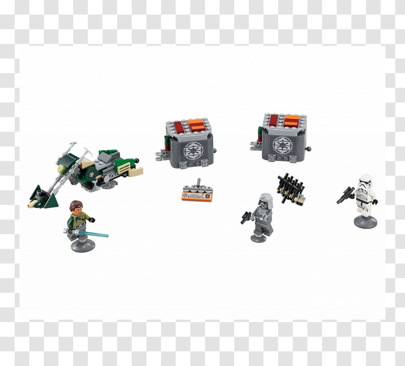 Kanan Jarrus LEGO Star Wars : Microfighters Battle Droid Speeder Bike - Machine - Stormtrooper Transparent PNG