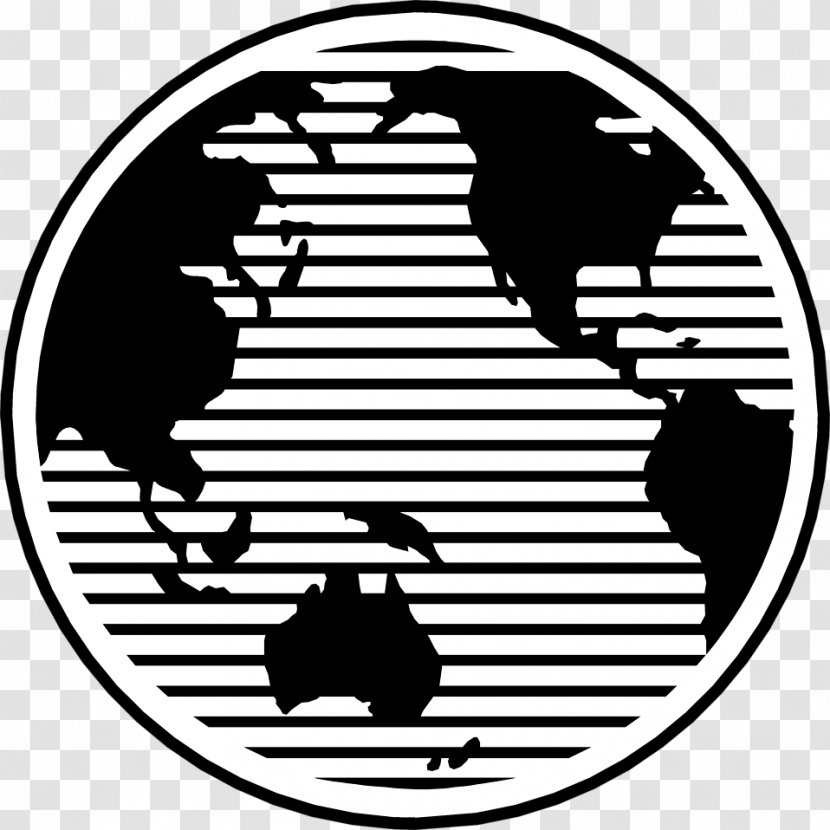 Globe World Transformed Temperaments Spirit Controlled Temperament - Black And White Transparent PNG