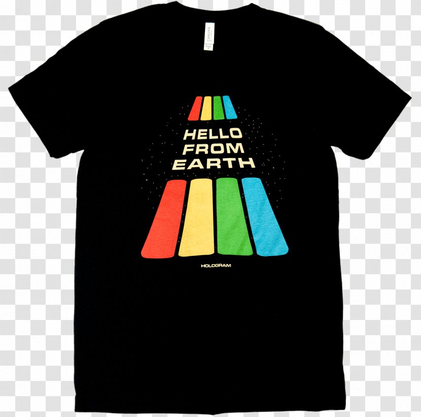 T-shirt Effects Processors & Pedals Boutique Hello From Earth Shop - Electronic Musical Instruments Transparent PNG