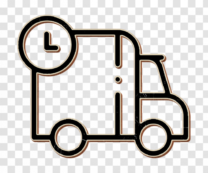 Delivery Time Icon Online Shopping Icon Truck Icon Transparent PNG