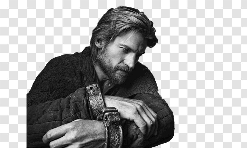 Jaime Lannister Nikolaj Coster-Waldau Game Of Thrones Tyrion Cersei - Monochrome Photography - Snow White Transparent PNG