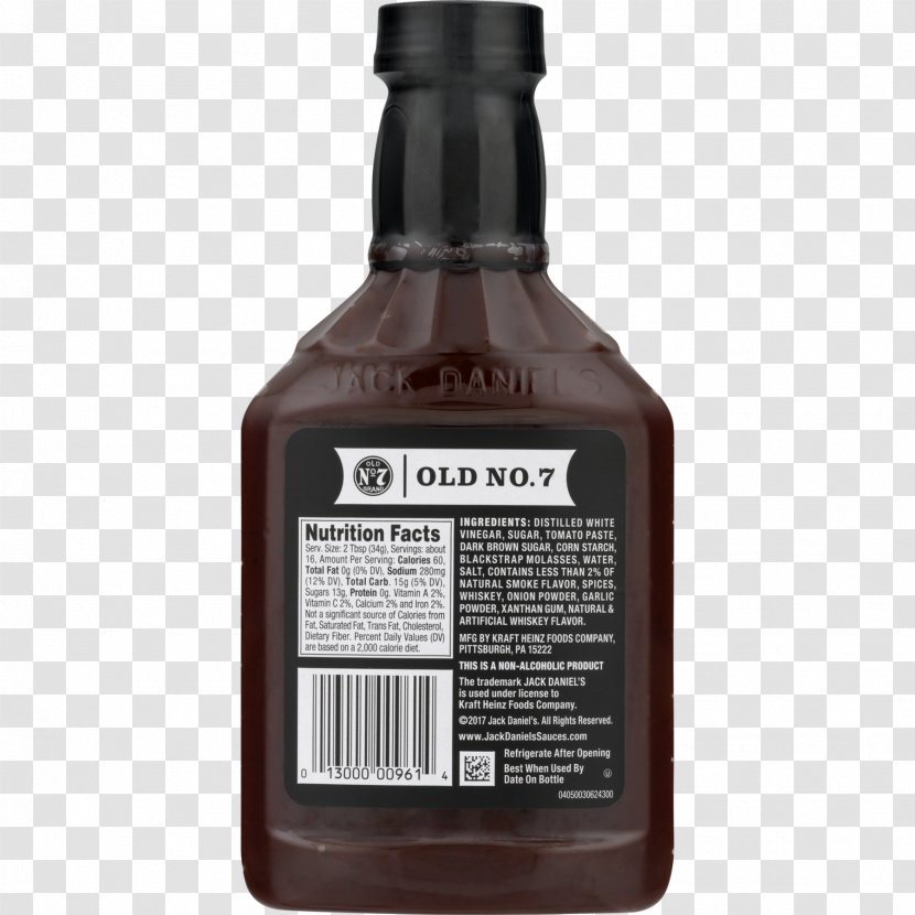 Barbecue Sauce Jack Daniel's Flavor Transparent PNG