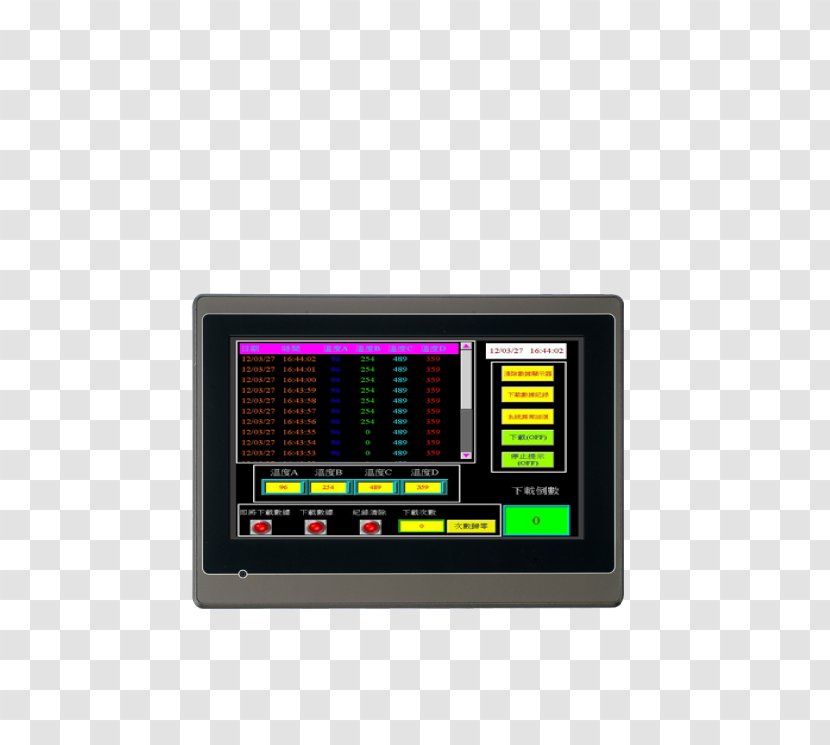 User Interface Display Device Programmable Logic Controllers Human–computer Interaction - Computer Transparent PNG