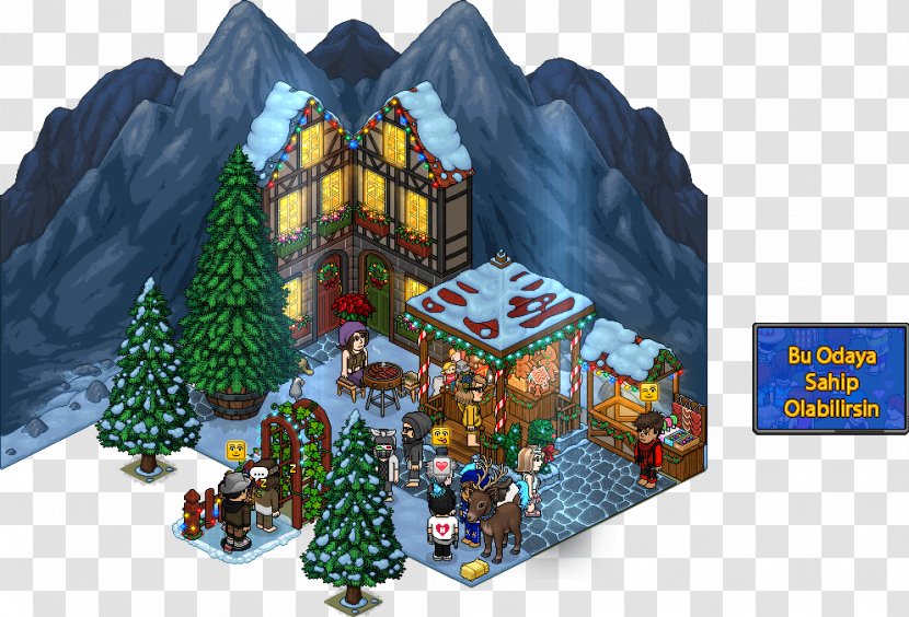 Habbo Christmas Village Game Snow Patch - Lego Transparent PNG