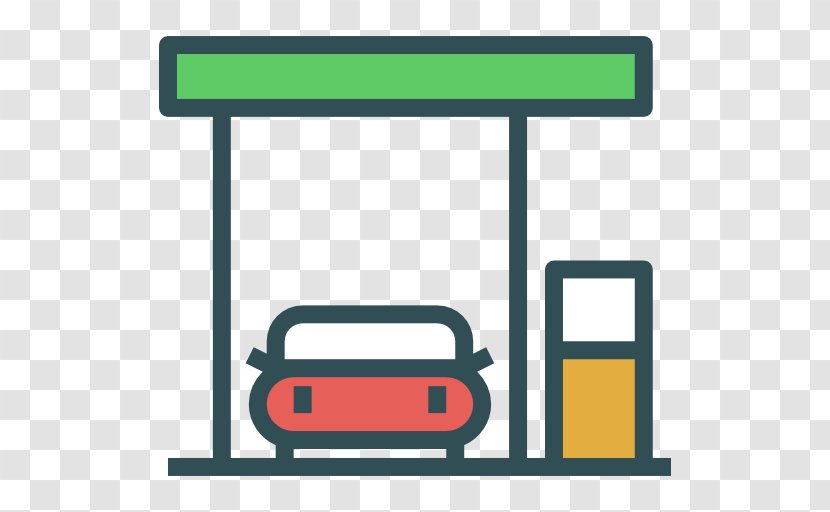 Gasoline Filling Station - Parking - Gas Transparent PNG