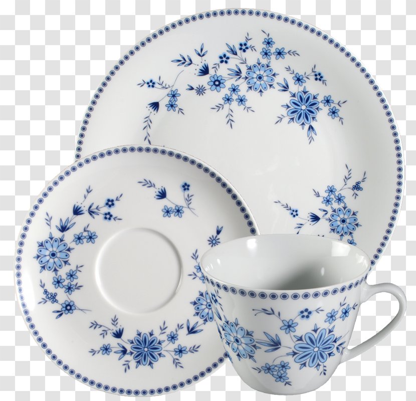 Weiden In Der Oberpfalz Tableware Seltmann Plate Saucer - Blue Lines Transparent PNG