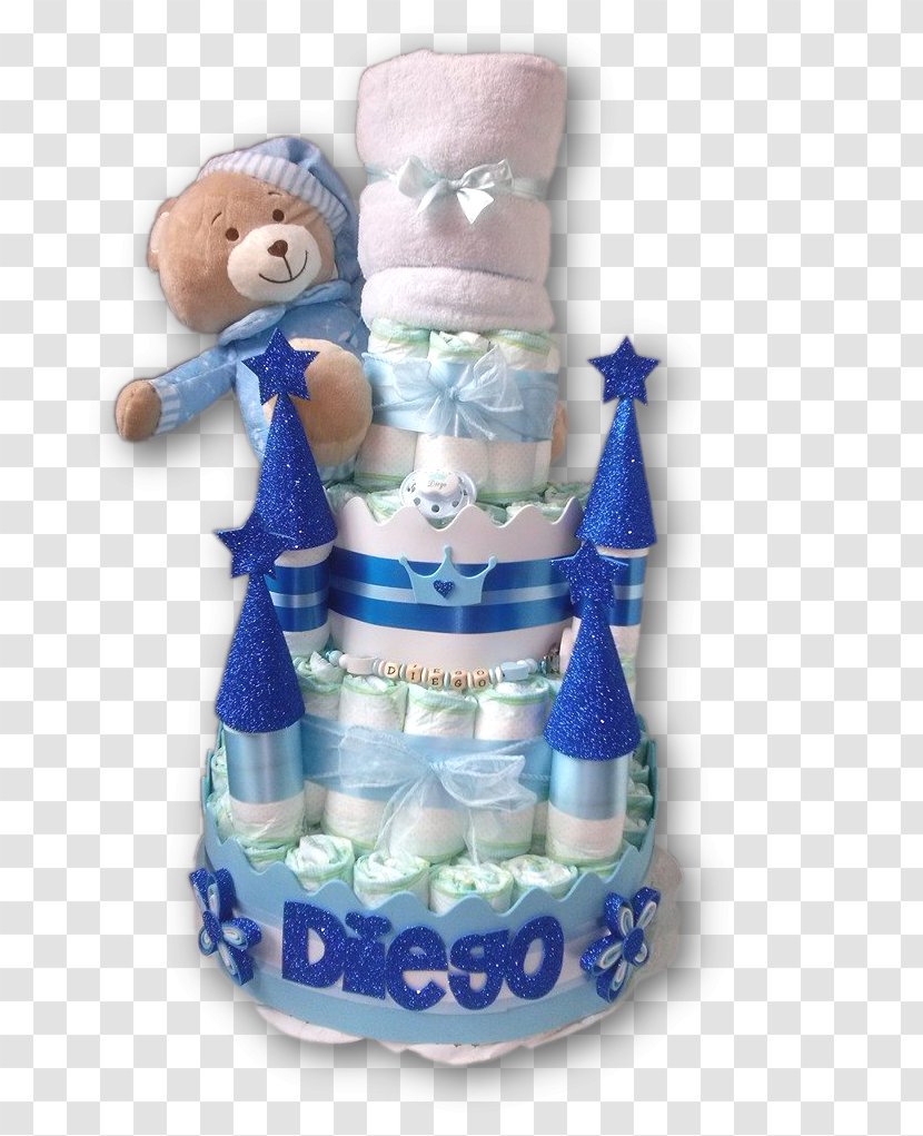 Diaper Cake Tart Baby Shower - Birth Transparent PNG