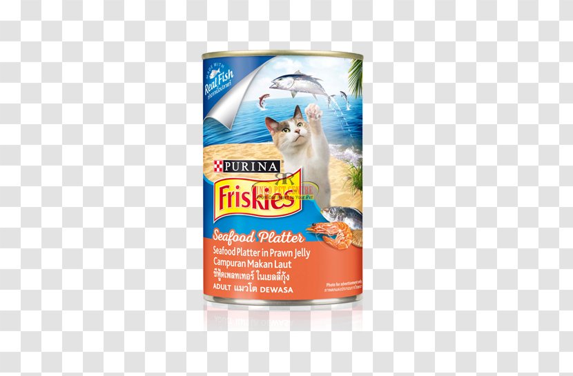 Cat Food Dog Friskies - Seafood Platter Transparent PNG