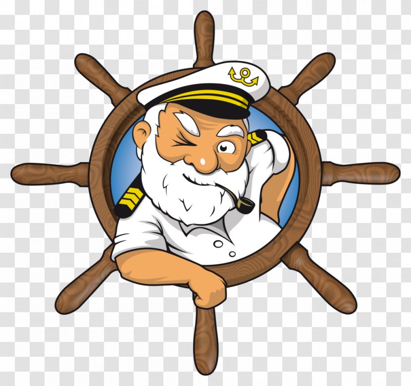 Ship's Wheel Steering - Captain Transparent PNG