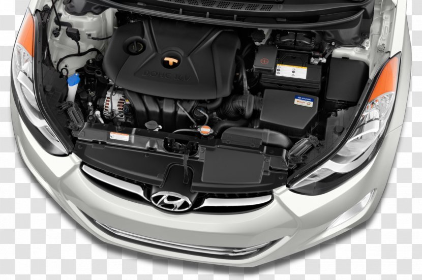2014 Hyundai Elantra Dodge Car Headlamp - Automotive Tire Transparent PNG