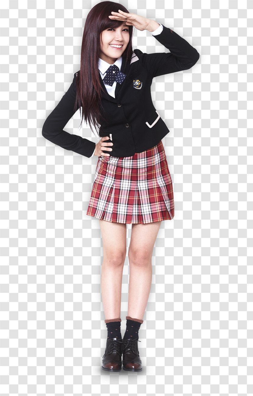 Jung Eun-ji Japanese School Uniform Apink - Costume - Whispering Girls Transparent PNG