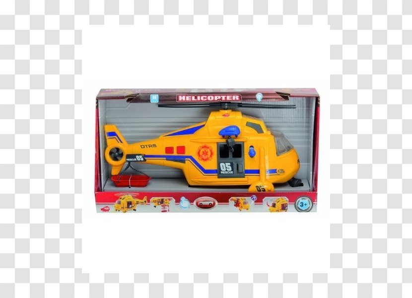 Helicopter Model Car Light Toy Simba Dickie Group - Airplane Transparent PNG
