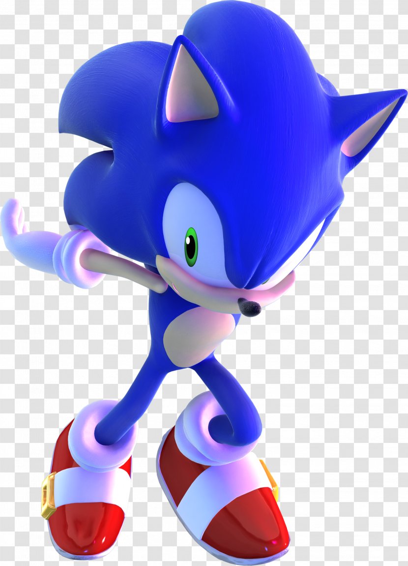Sonic Unleashed 3D Colors Metal SegaSonic The Hedgehog - Free Riders - Cobalt Blue Transparent PNG