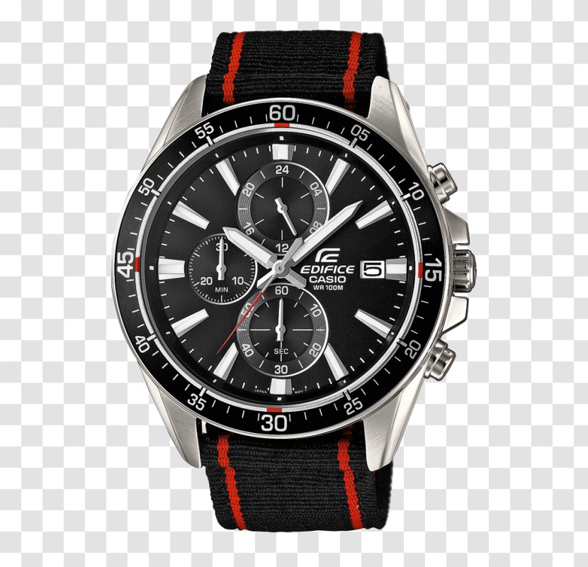 Chronograph Eco-Drive Citizen Holdings Casio Edifice - Brand - Watch Transparent PNG