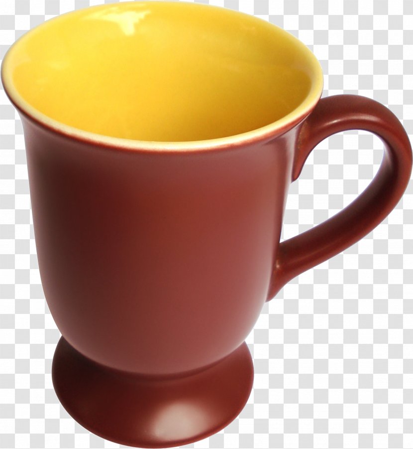 Teacup Coffee Mug Green Tea - Marigold Transparent PNG