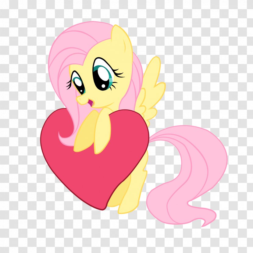 Horse Illustration Clip Art Heart Mammal - Tree - Fun Pony Hearts Transparent PNG