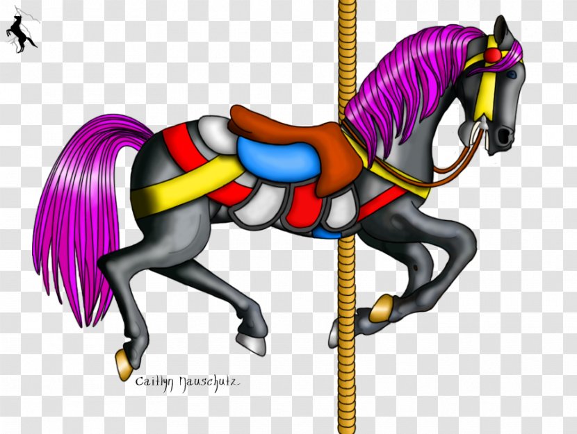 Horse Pony Stallion Halter Pack Animal - Fictional Character - Carousel Vector Transparent PNG