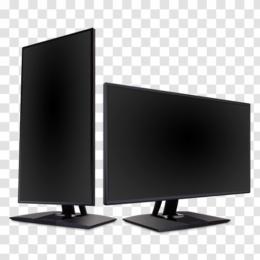 Computer Monitors Output Device VIEWSONIC MONITOR Television Set - 4k Resolution - Perspective Column Transparent PNG