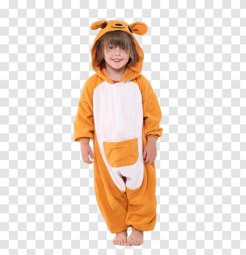 Child Onesie Costume Clothing Kangaroo - Halloween Transparent PNG