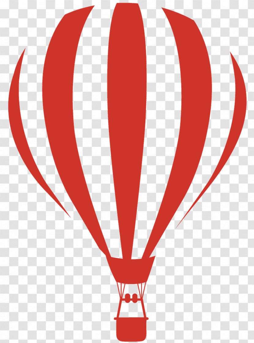 Hot Air Balloon Black And White Clip Art - Birthday Transparent PNG