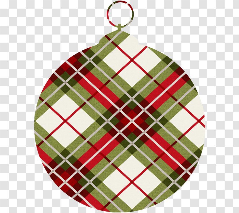 Christmas Ornament Tartan Desktop Wallpaper Clip Art - Plaid Transparent PNG