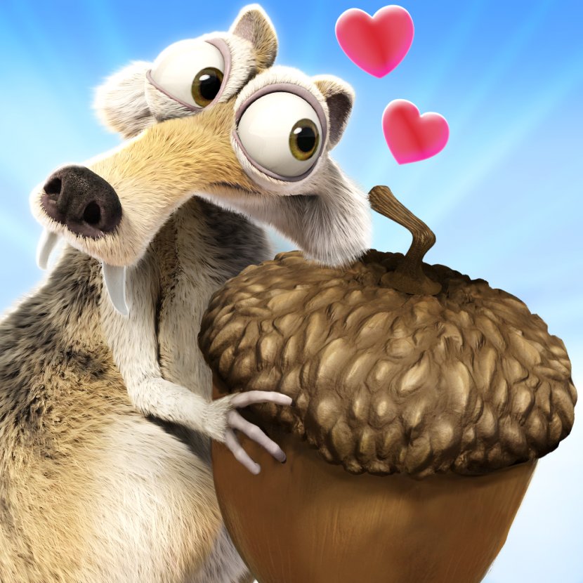 Scrat Ice Age Village Manfred Sid Diego Transparent PNG