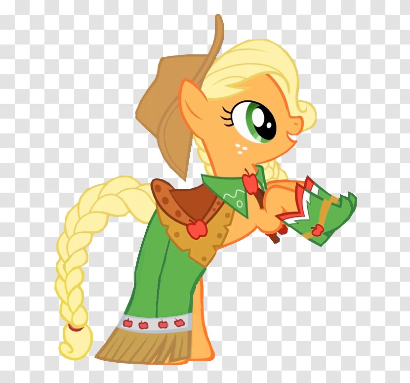 Applejack Rarity Fluttershy Pinkie Pie - Apple Transparent PNG