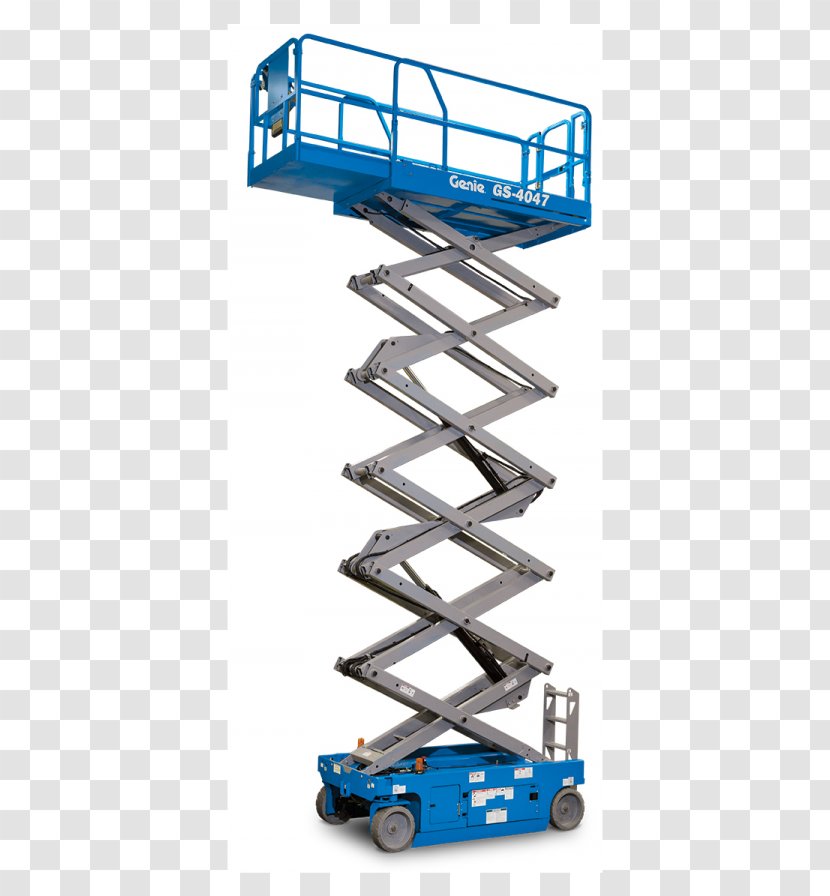 Aerial Work Platform Heavy Machinery Architectural Engineering Elevator Genie - Scaffolding - Jlg Industries Transparent PNG