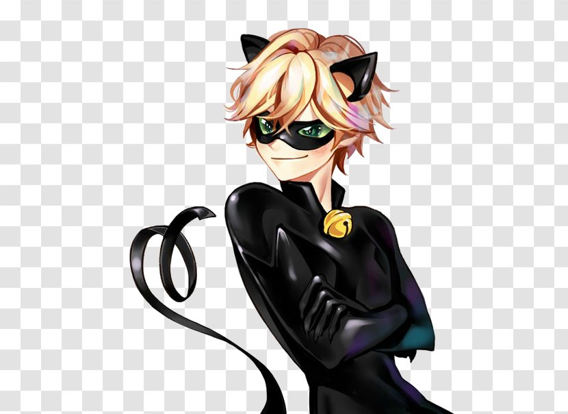 Adrien Agreste Le Chat Noir MLB Black Cat Hashtag - Frame Transparent PNG