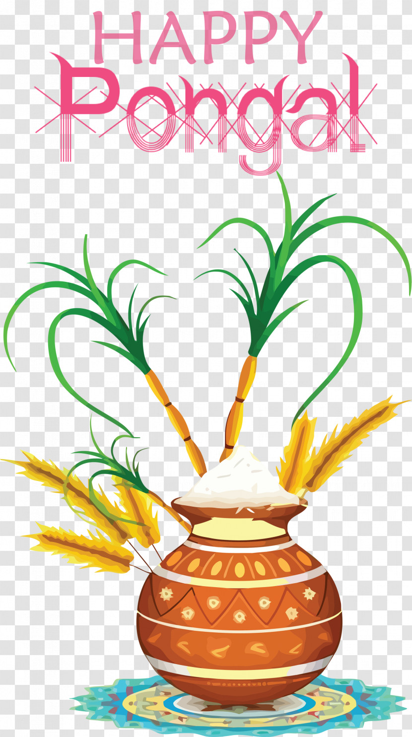 Pongal Happy Pongal Transparent PNG