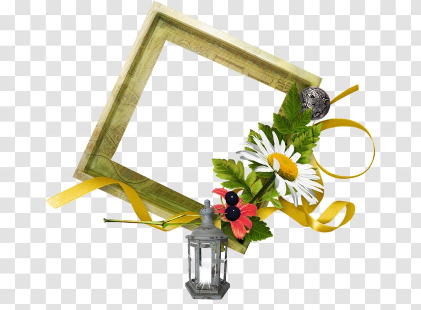 Picture Frames - Drawing - Flower Transparent PNG