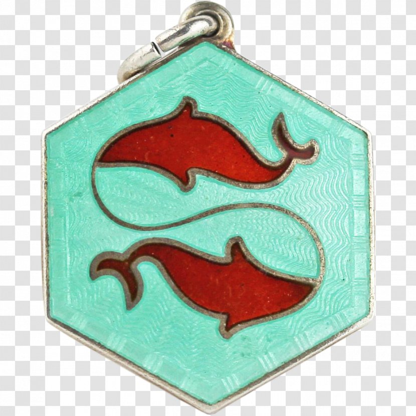 Turquoise Teal Charms & Pendants - Pisces Transparent PNG