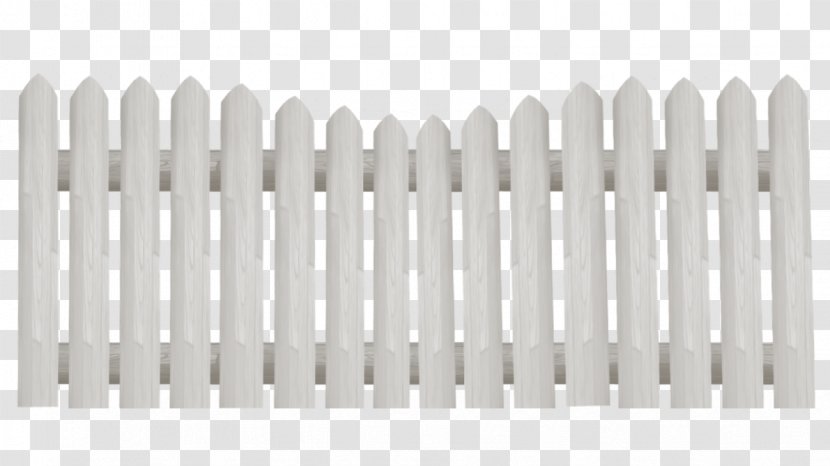 Picket Fence Gate Clip Art - White Transparent PNG